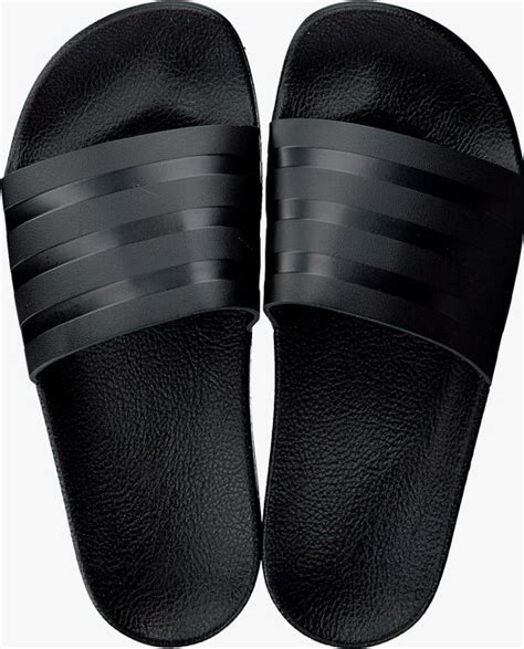 Zwarte ADIDAS Badslippers ADILETTE W 